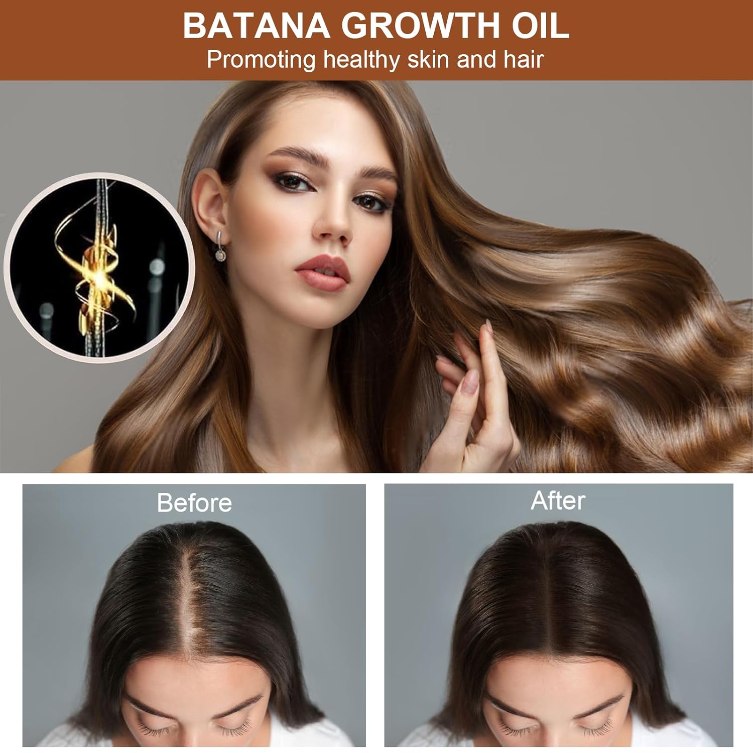Vexalux™ | 100% Unrefined Batana Oil – Hair Growth, Repair & Deep Scalp Nourishment
