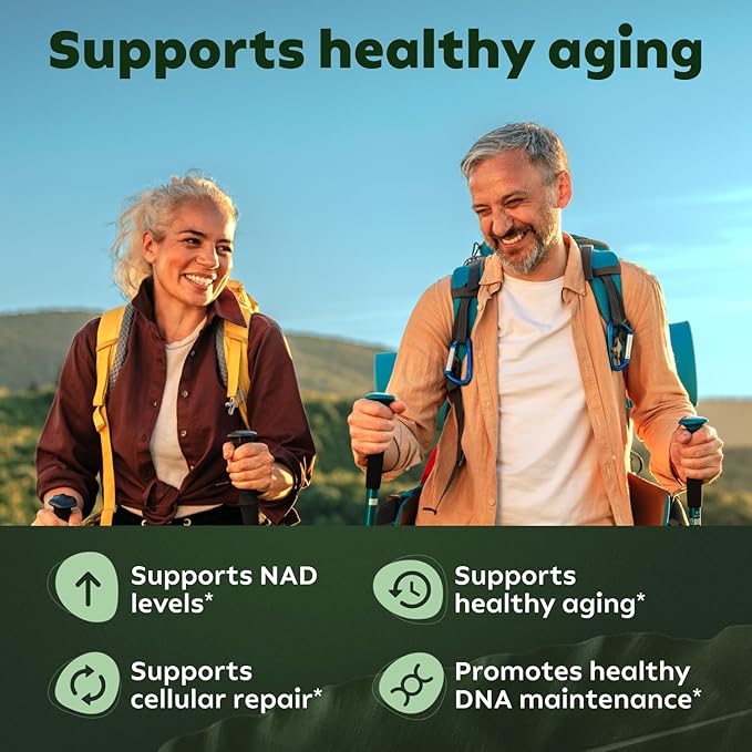 High Purity NAD Supplement for Anti-Aging, Energy, Focus