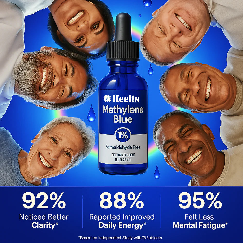 Methylene Blue – Cellular Energy & Brain Focus Booster for Mental Clarity